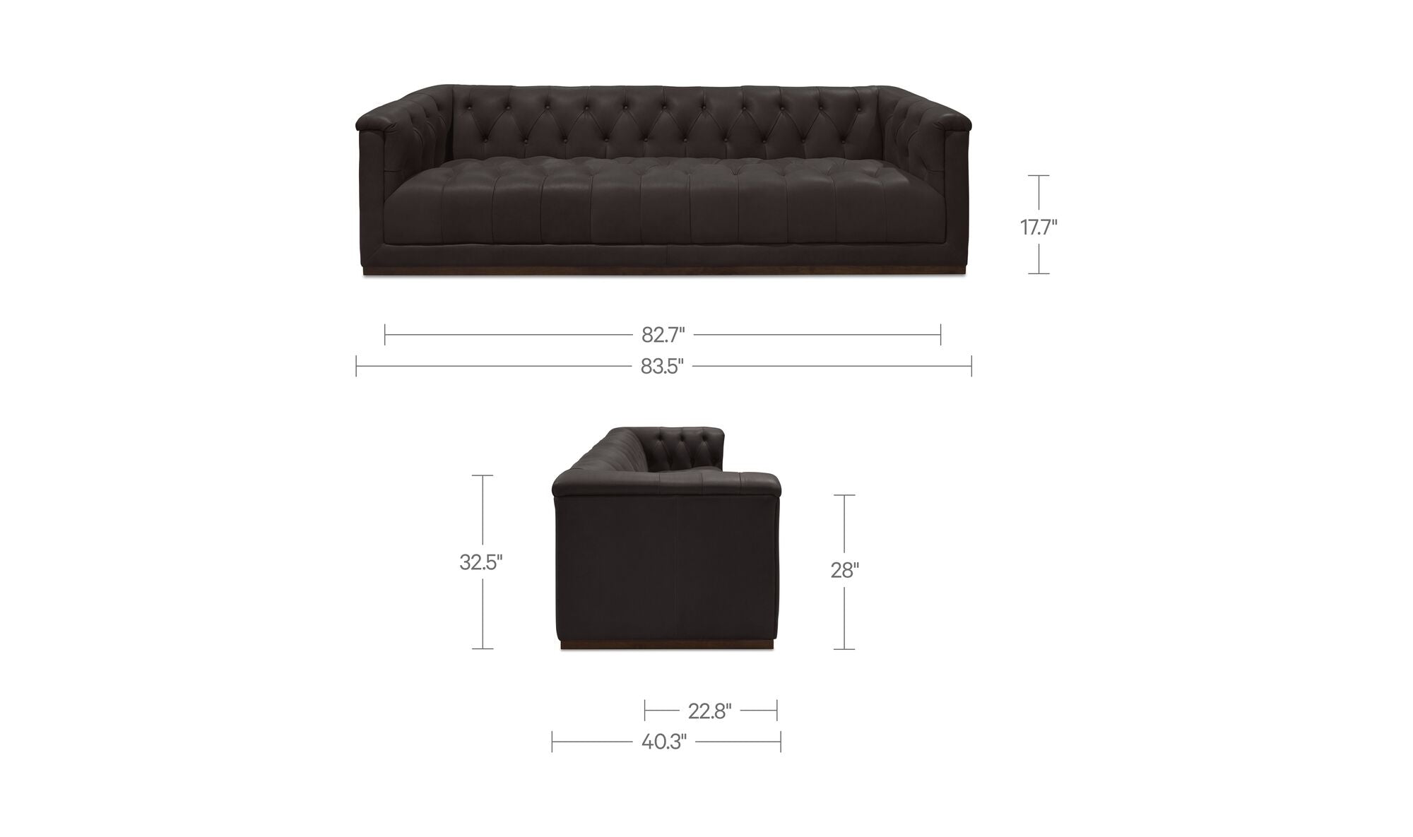 Jervis Leather Sofa