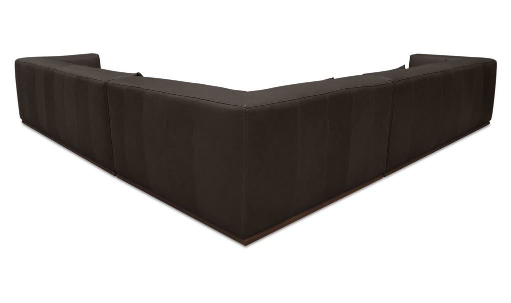 Clove L-Shaped Sectional Tan