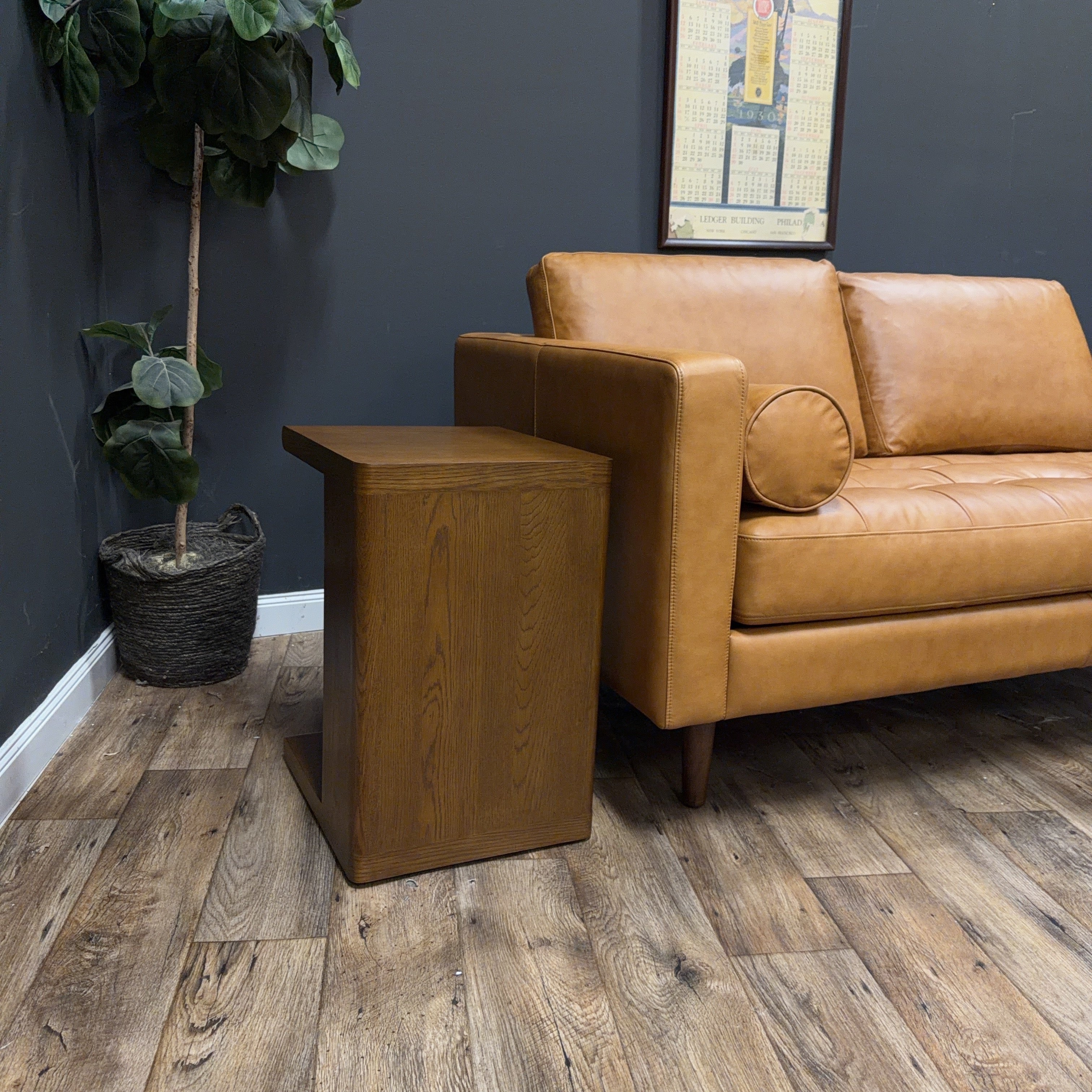 Article - Torme C Side Table - Smoked Oak - Set of 2