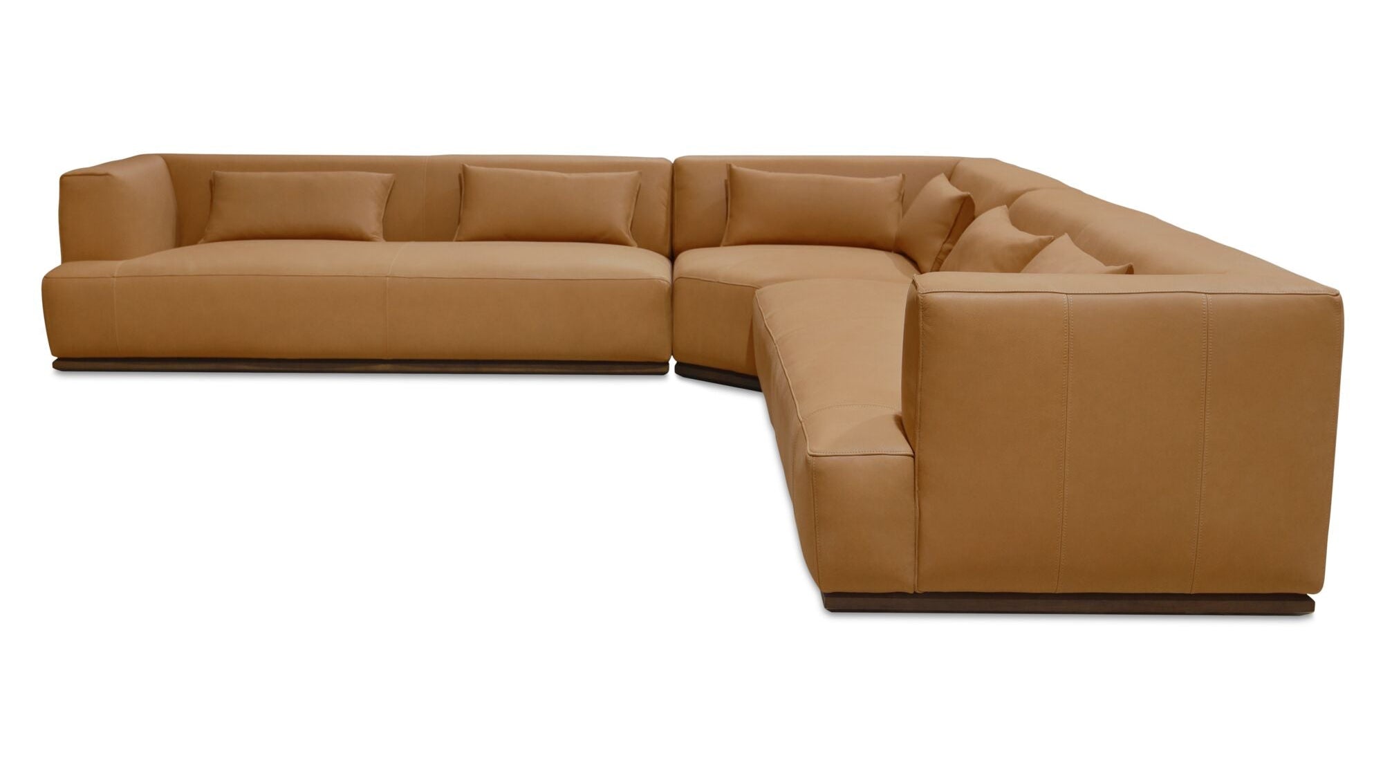 Clove L-Shaped Sectional Tan