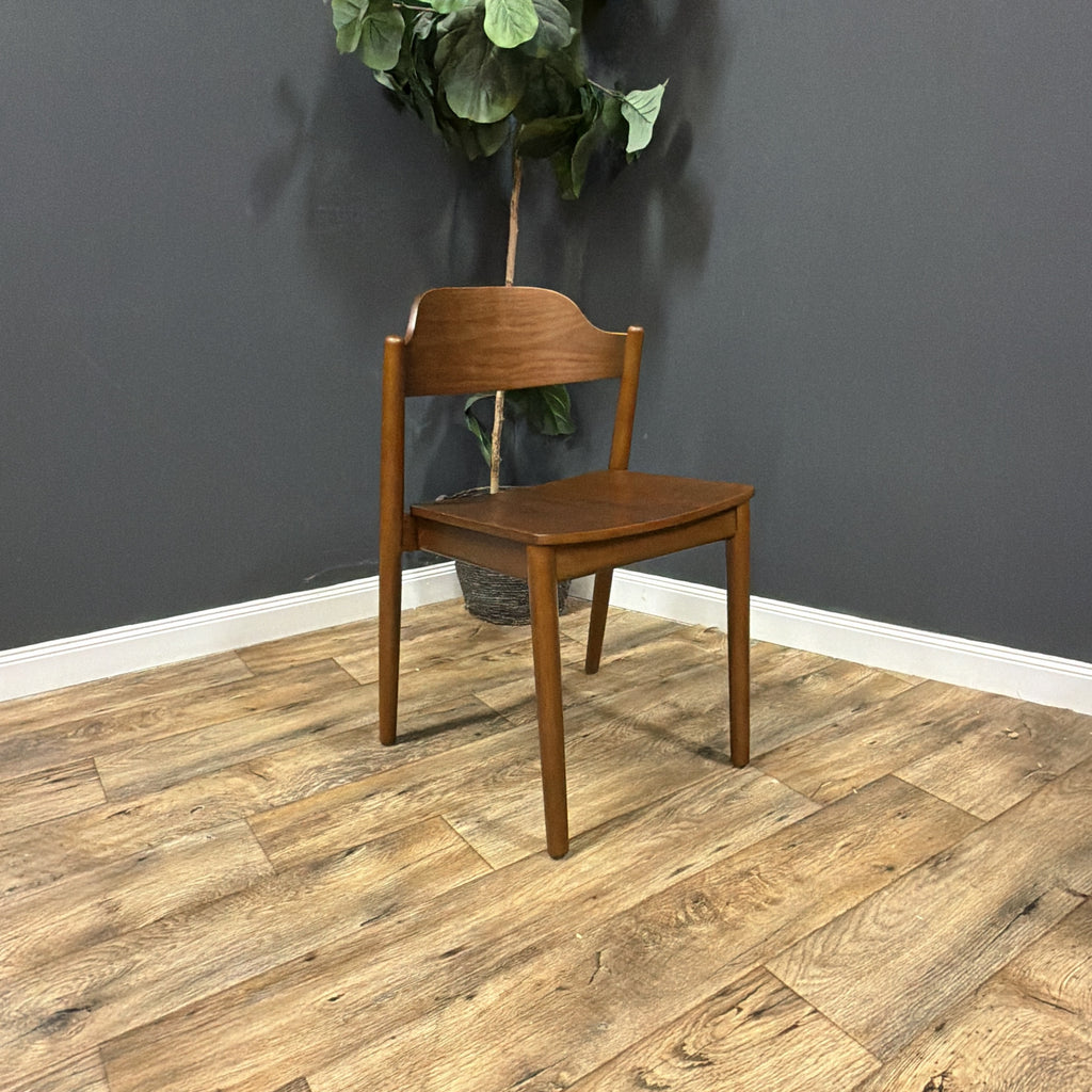 Article Sylvo Stackable Dining Chair - Walnut set of 12