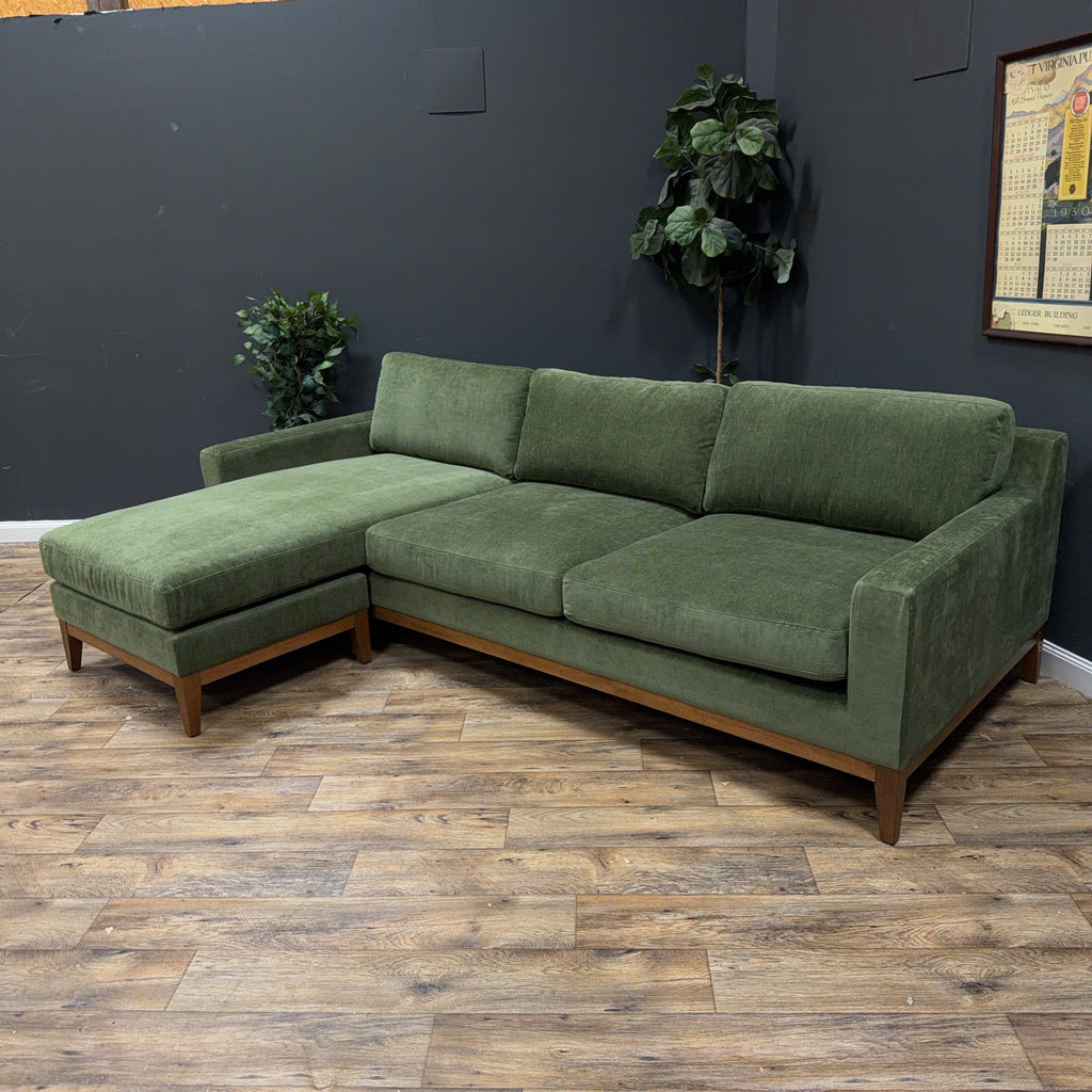 Poly & Bark - Zyon 105.5" Reversible Chaise Sectional Sofa