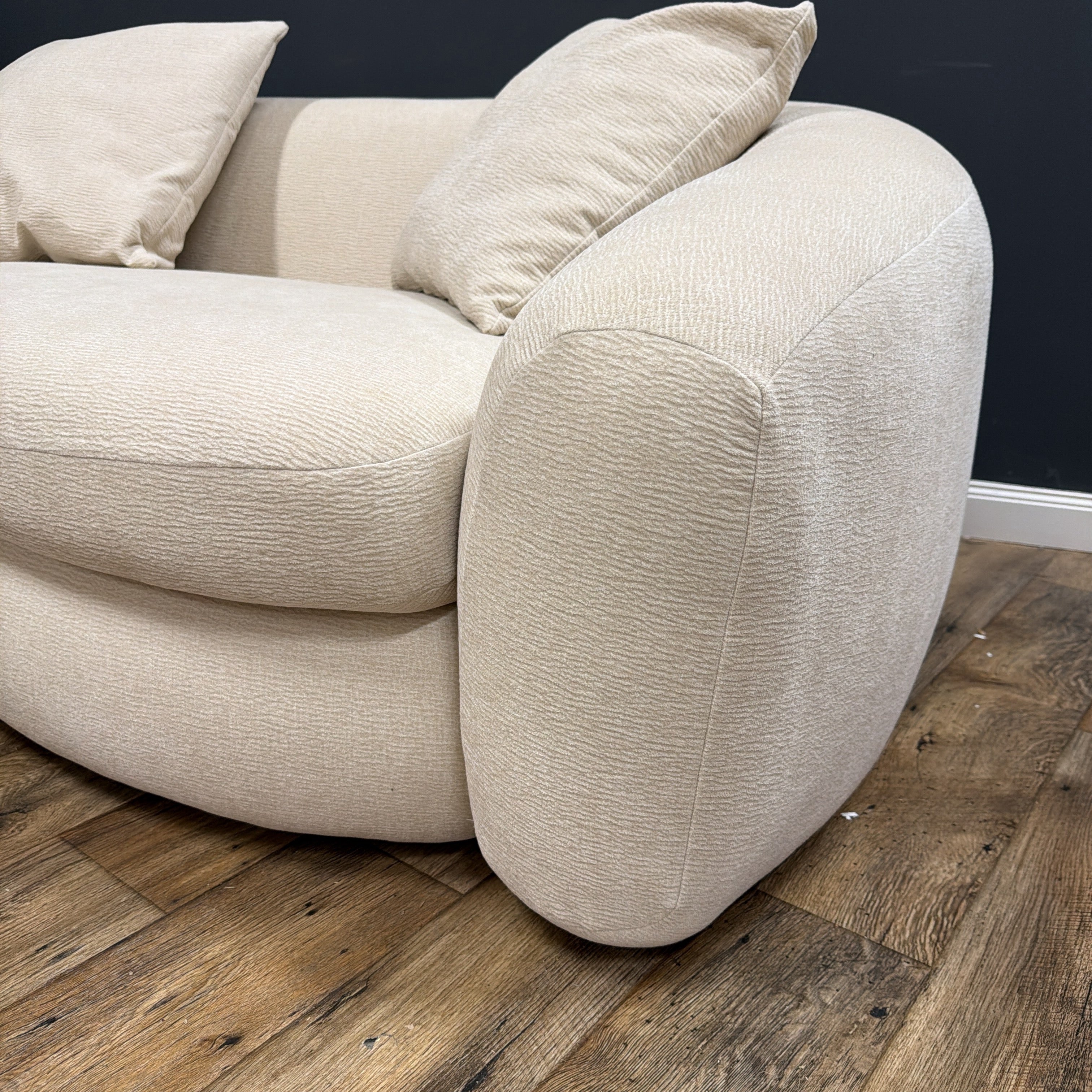 Castlery Fable Performance Fabric Single Arm Sectional Couch