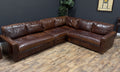 Restoration Hardware Maxwell Leather Modular Sectional
