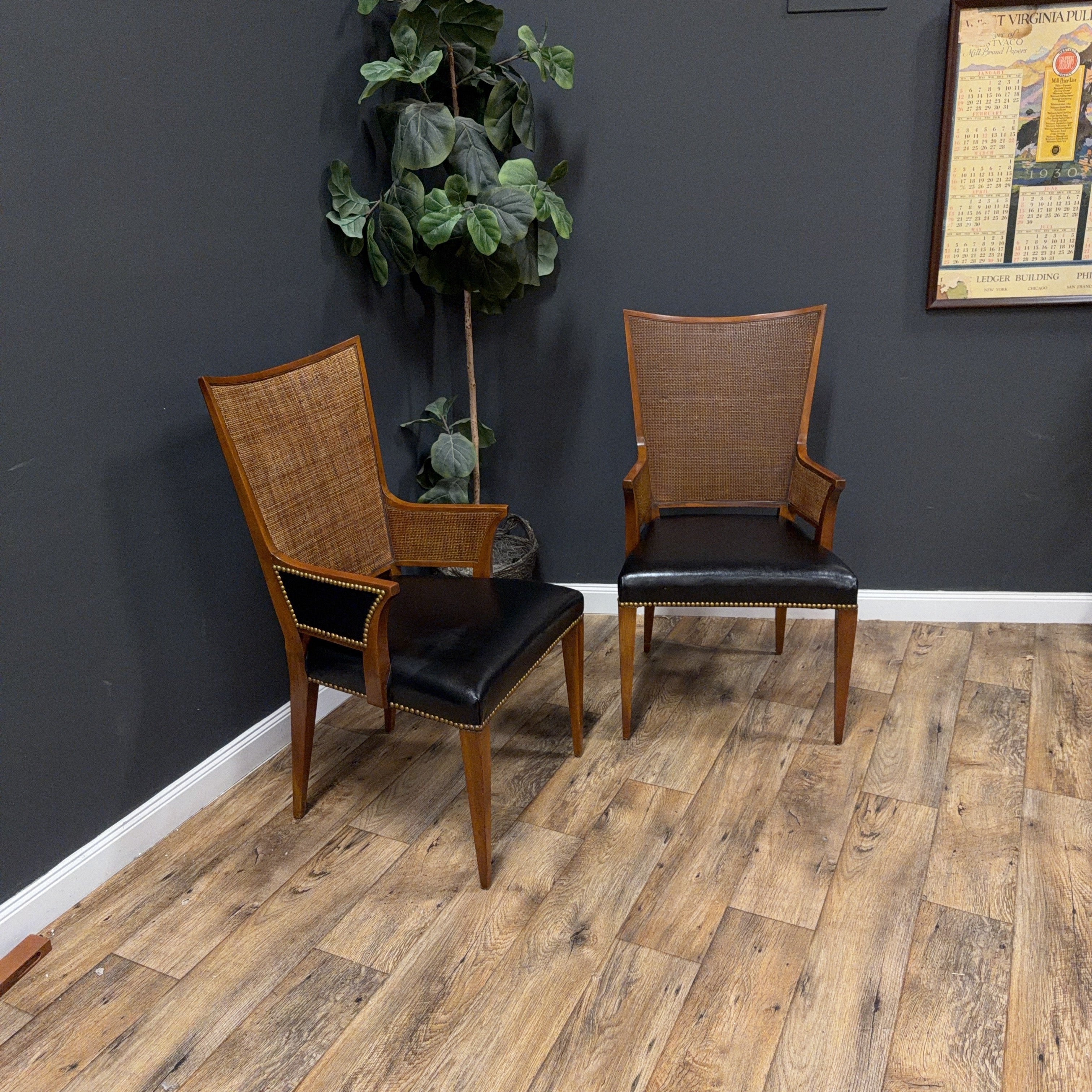 John Widdicomb Mid-Century Modern Dining Chairs - Set of 2