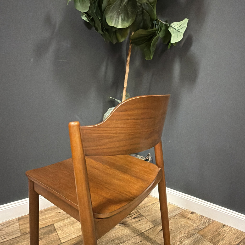 Article Sylvo Stackable Dining Chair - Walnut set of 12