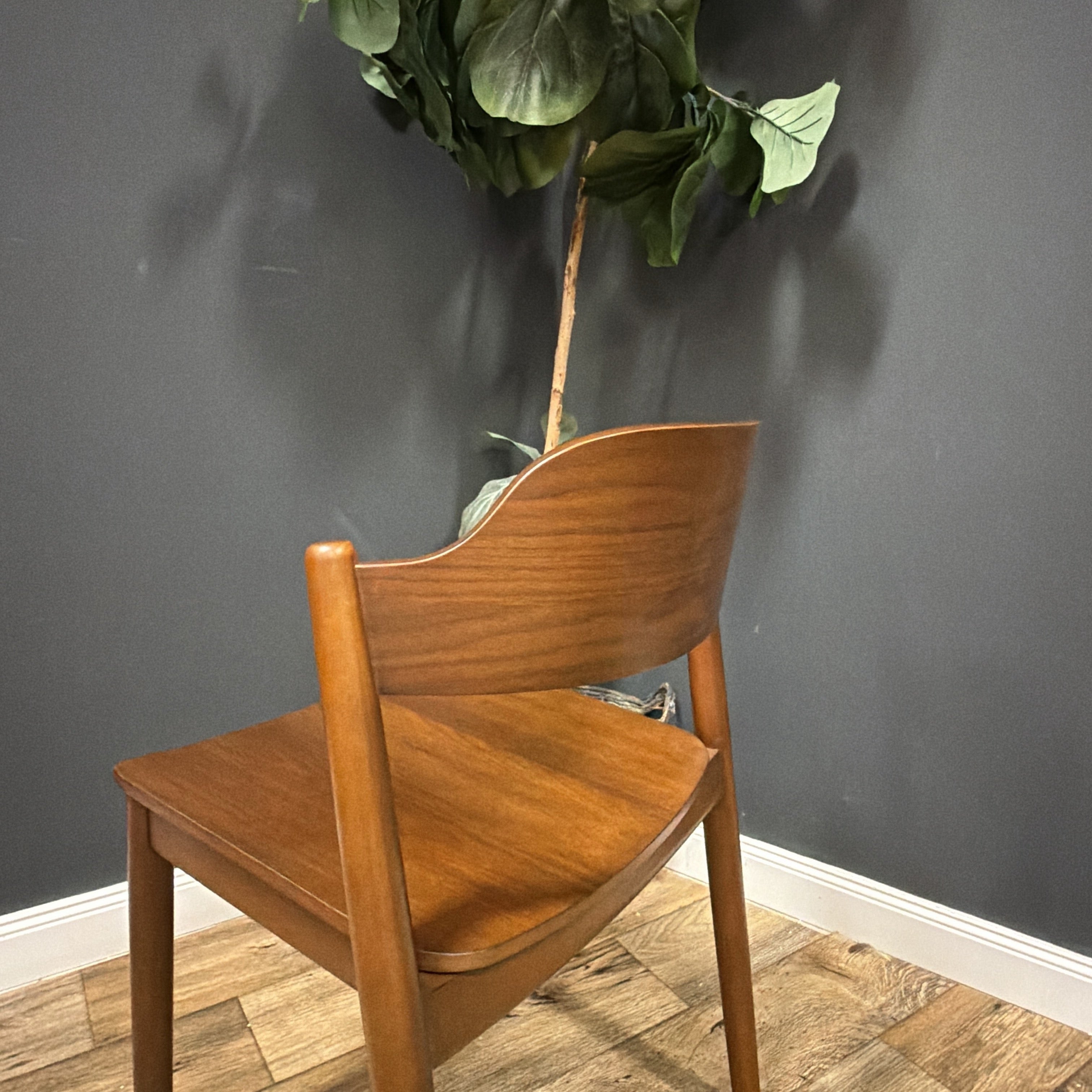 Article Sylvo Stackable Dining Chair - Walnut set of 12