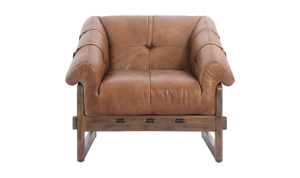 Bellos Accent Chair Open Road Brown