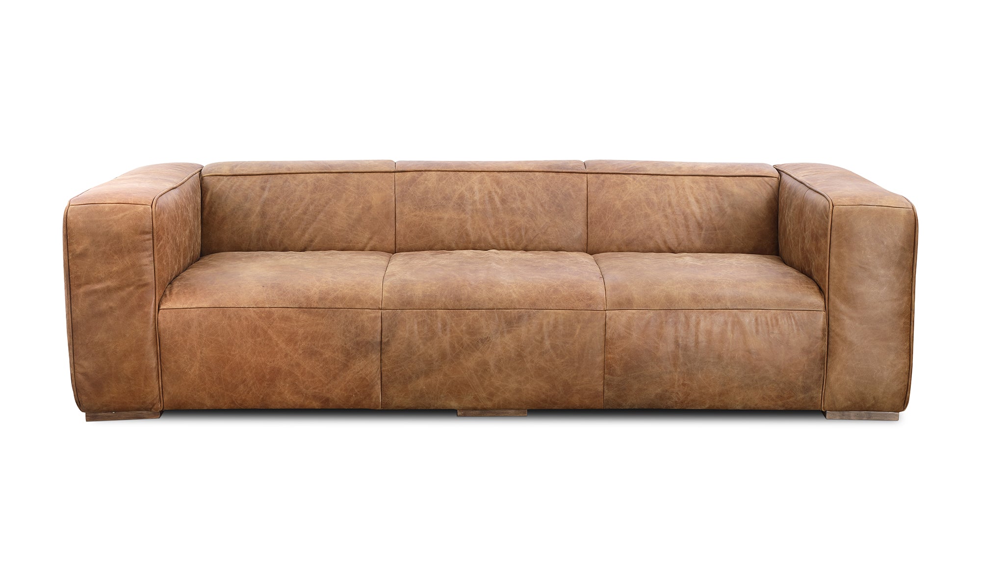 Bolton Sofa Open Road Brown Leather