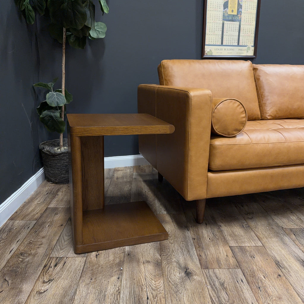 Article - Torme C Side Table - Smoked Oak - Set of 2