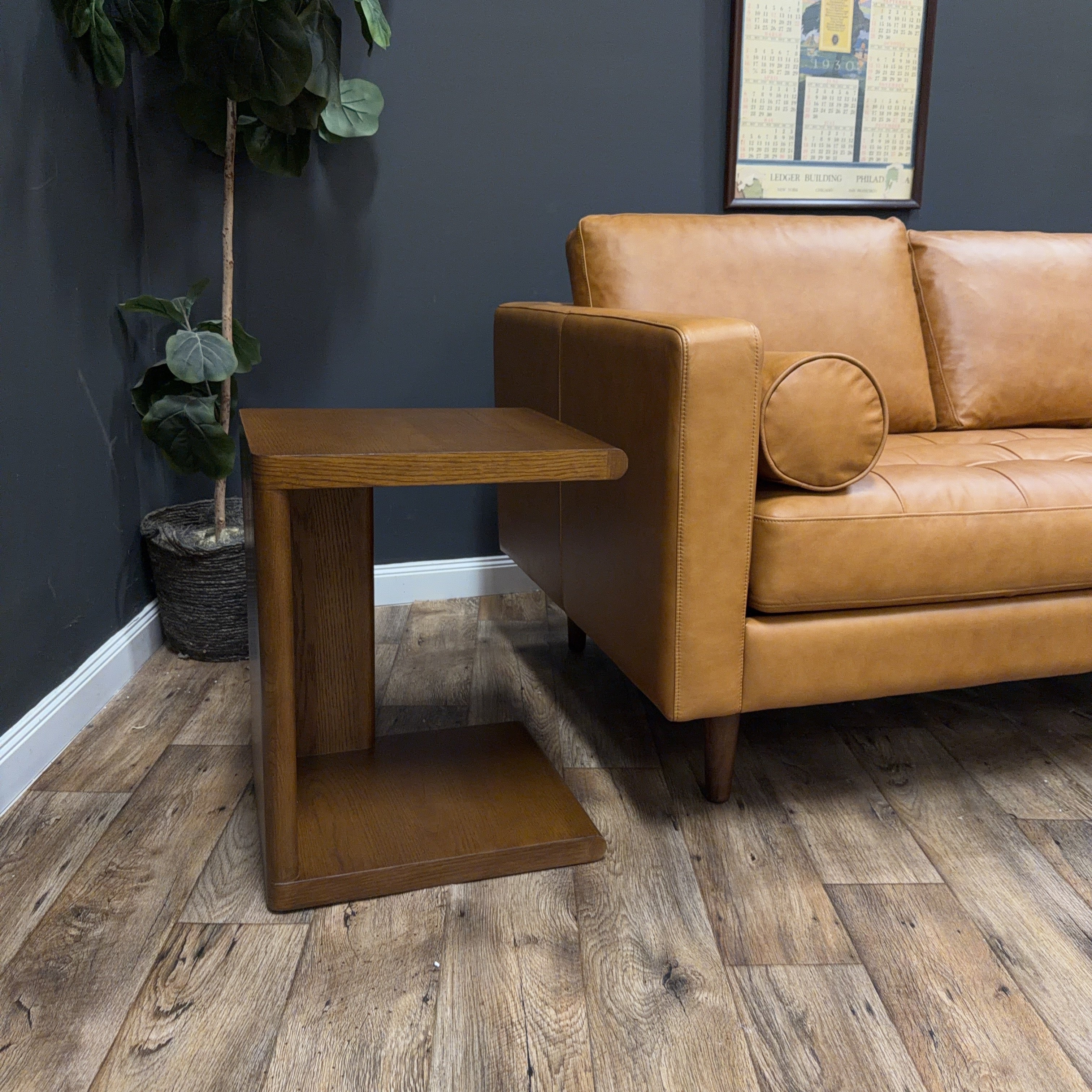 Article - Torme C Side Table - Smoked Oak - Set of 2