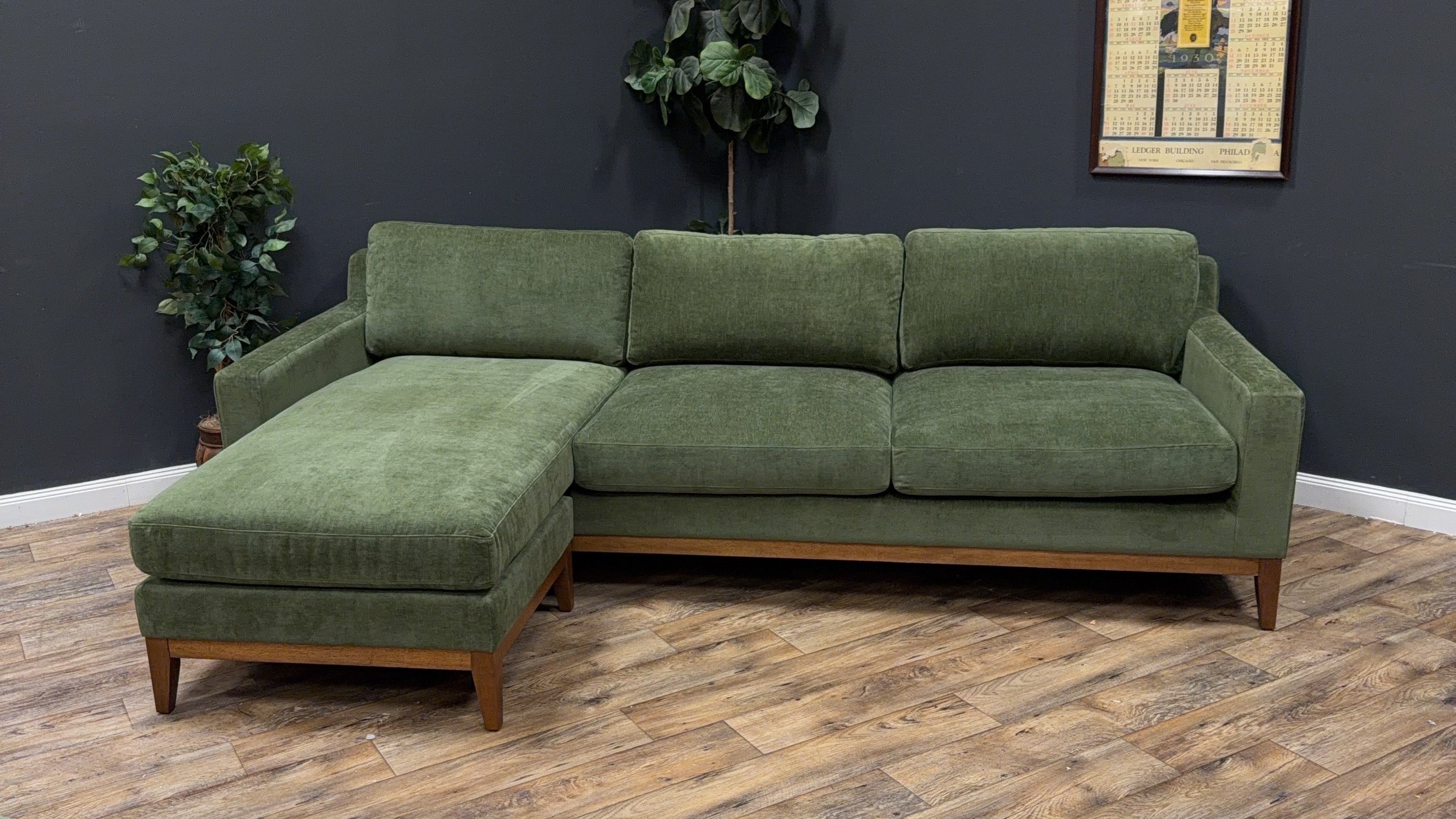 Poly & Bark - Zyon 105.5" Reversible Chaise Sectional Sofa