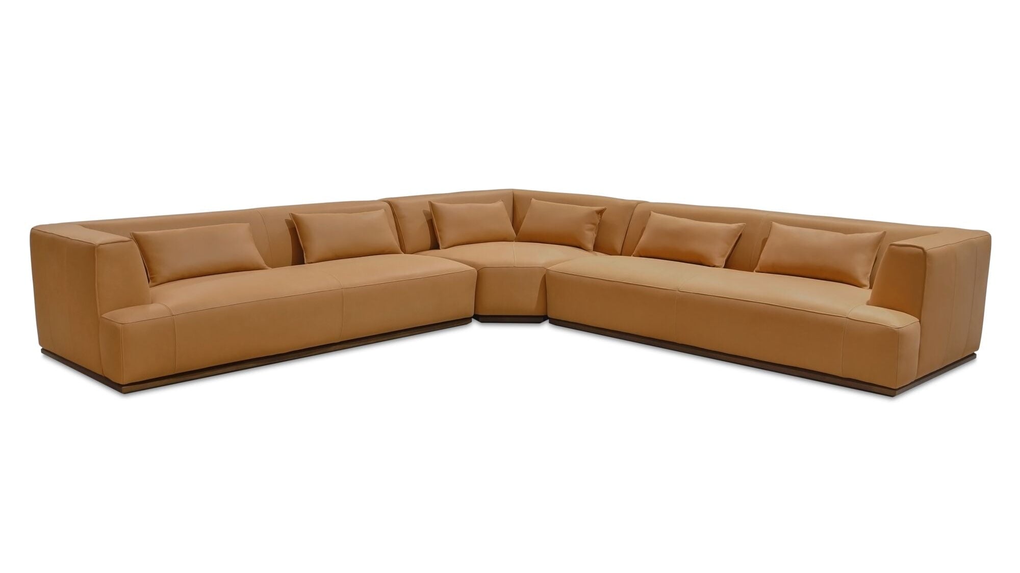 Clove L-Shaped Sectional Tan