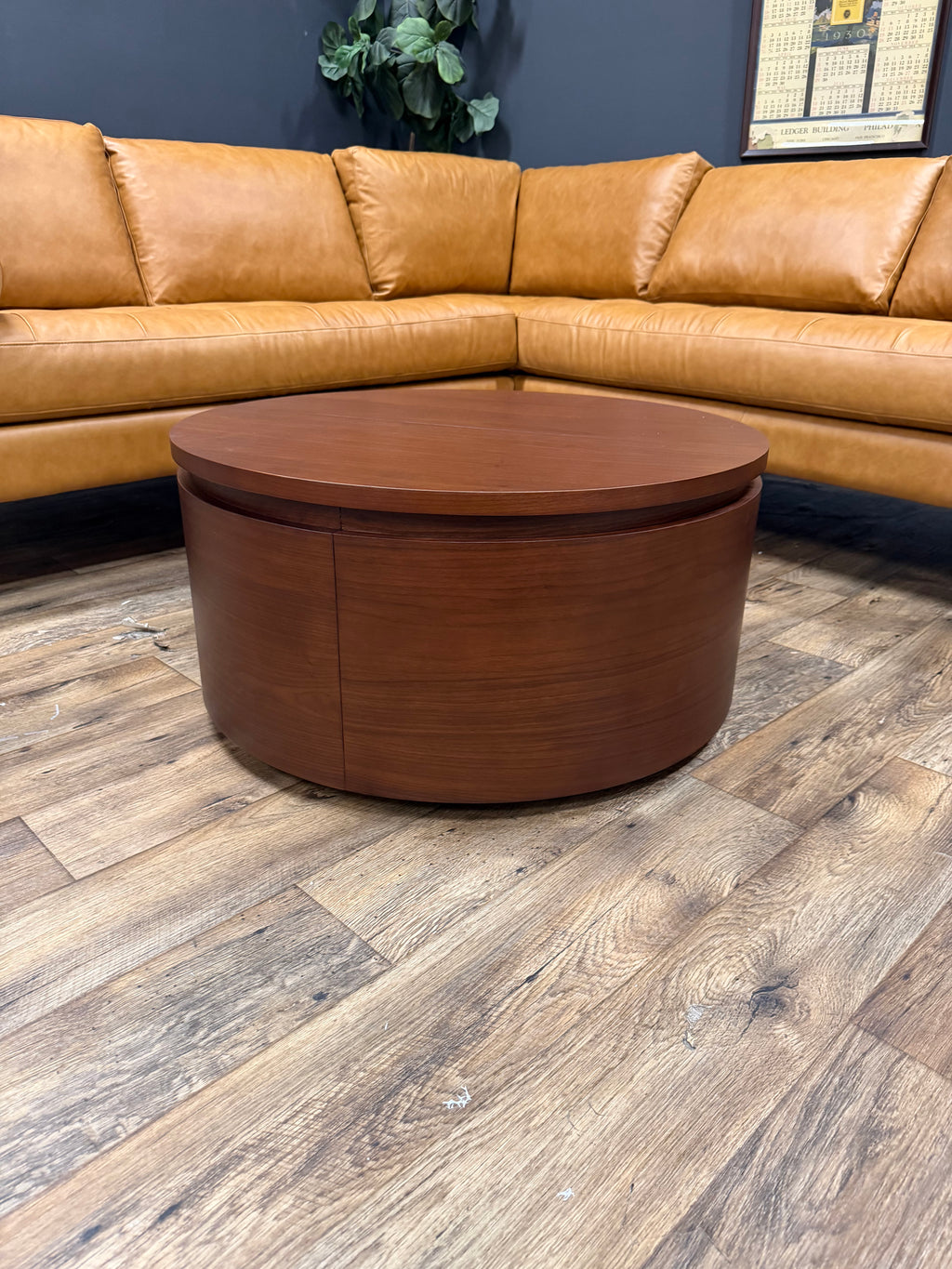 Article - Maren 32" Storage Coffee Table- Walnut