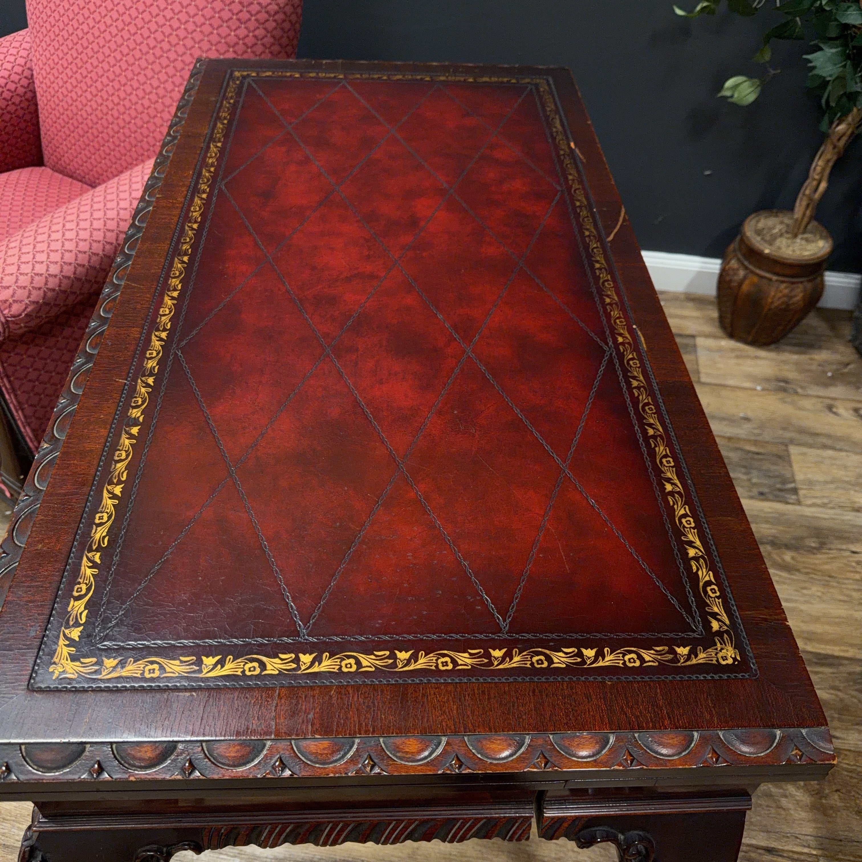 Chippendale Style Mahogany Card Table