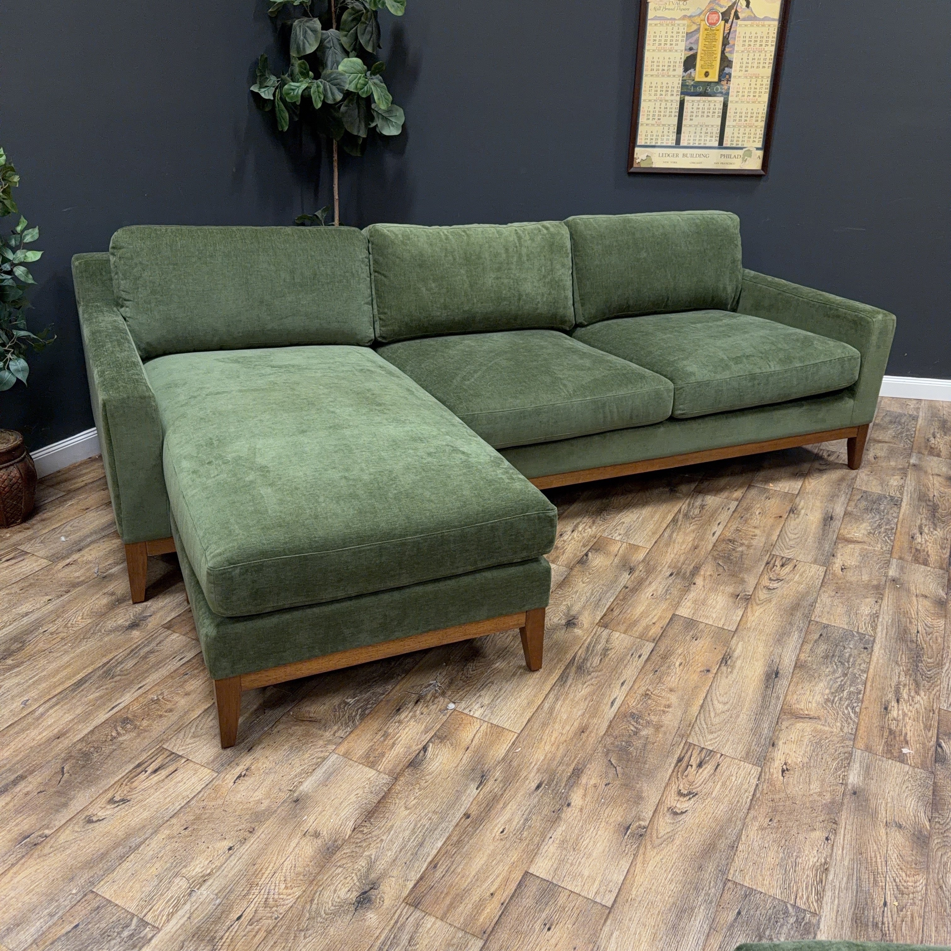 Poly & Bark - Zyon 105.5" Reversible Chaise Sectional Sofa