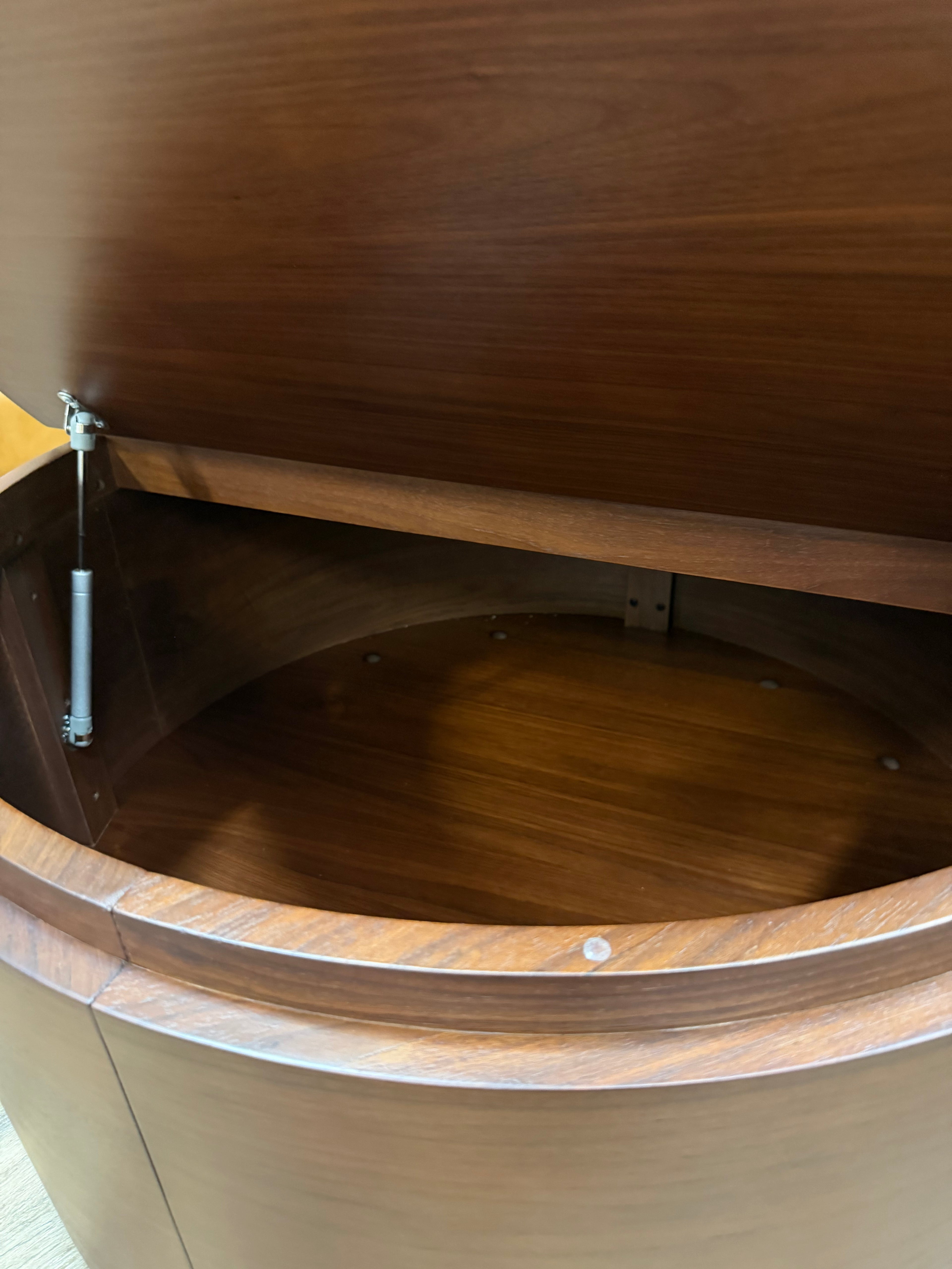 Article - Maren 32" Storage Coffee Table- Walnut