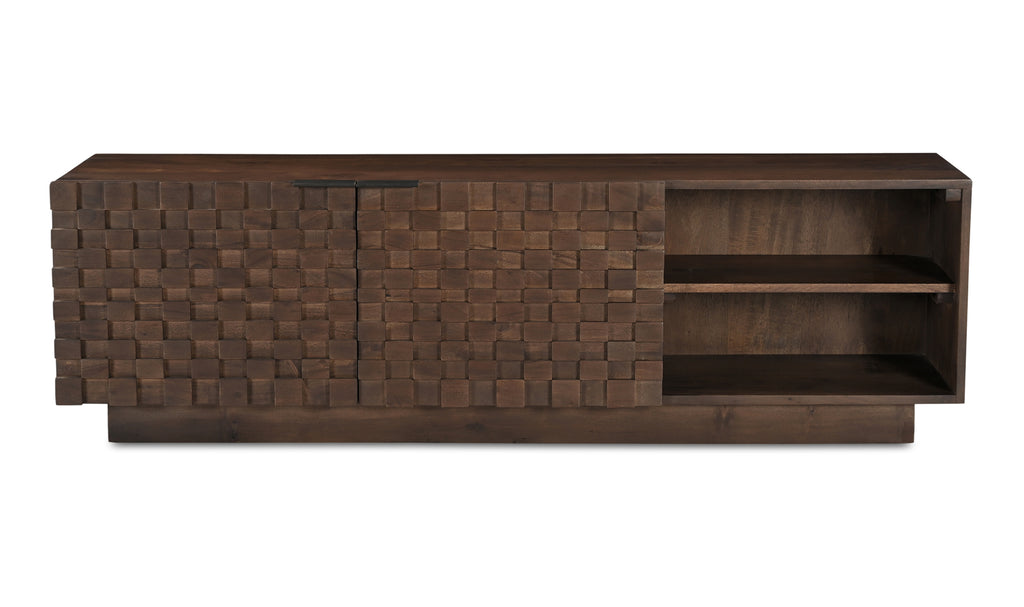 Easton Media Cabinet Brown