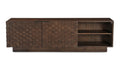Easton Media Cabinet Brown