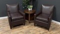 Crate & Barrel - Leather Accent Chair - $695 ea.
