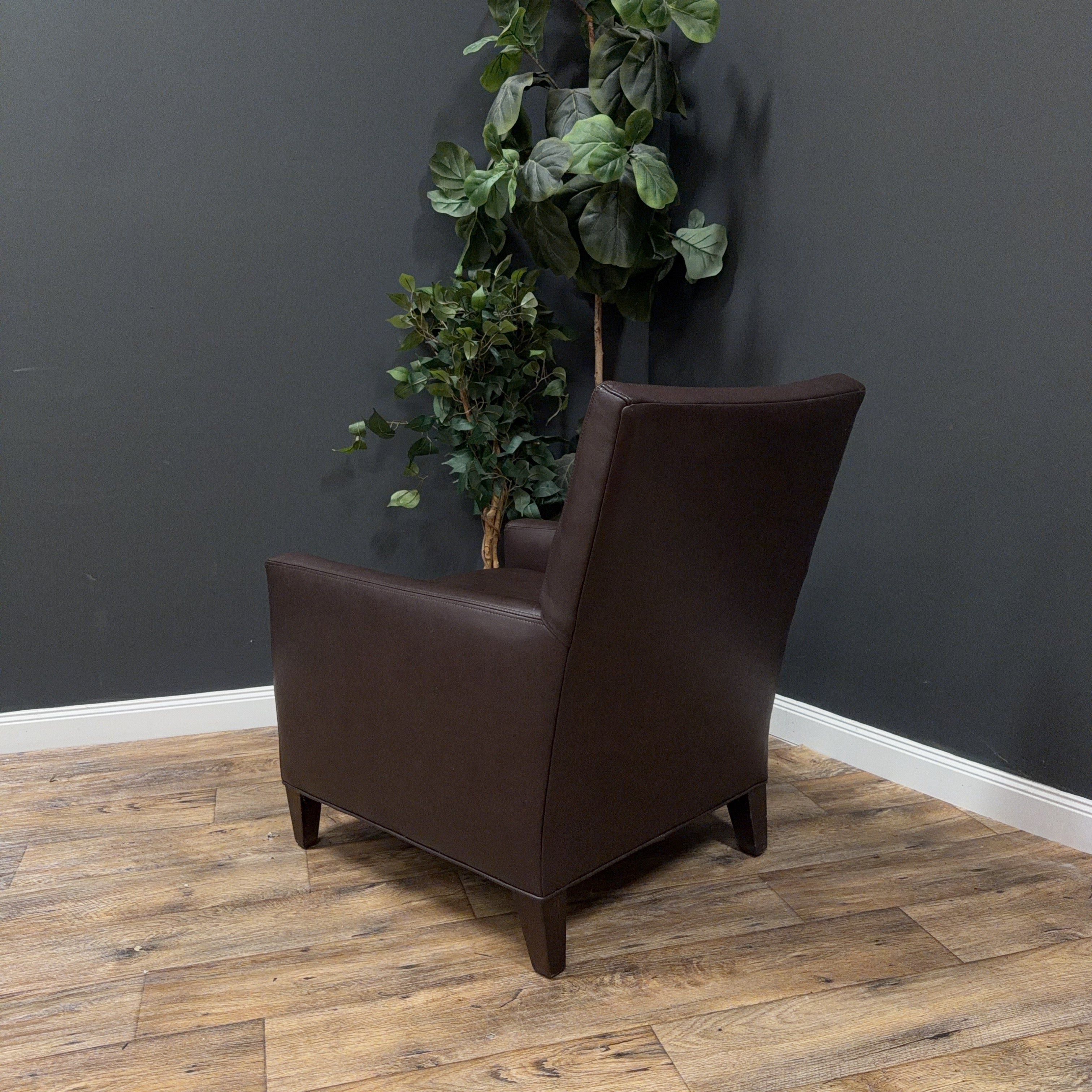 Crate & Barrel - Leather Accent Chair - $695 ea.