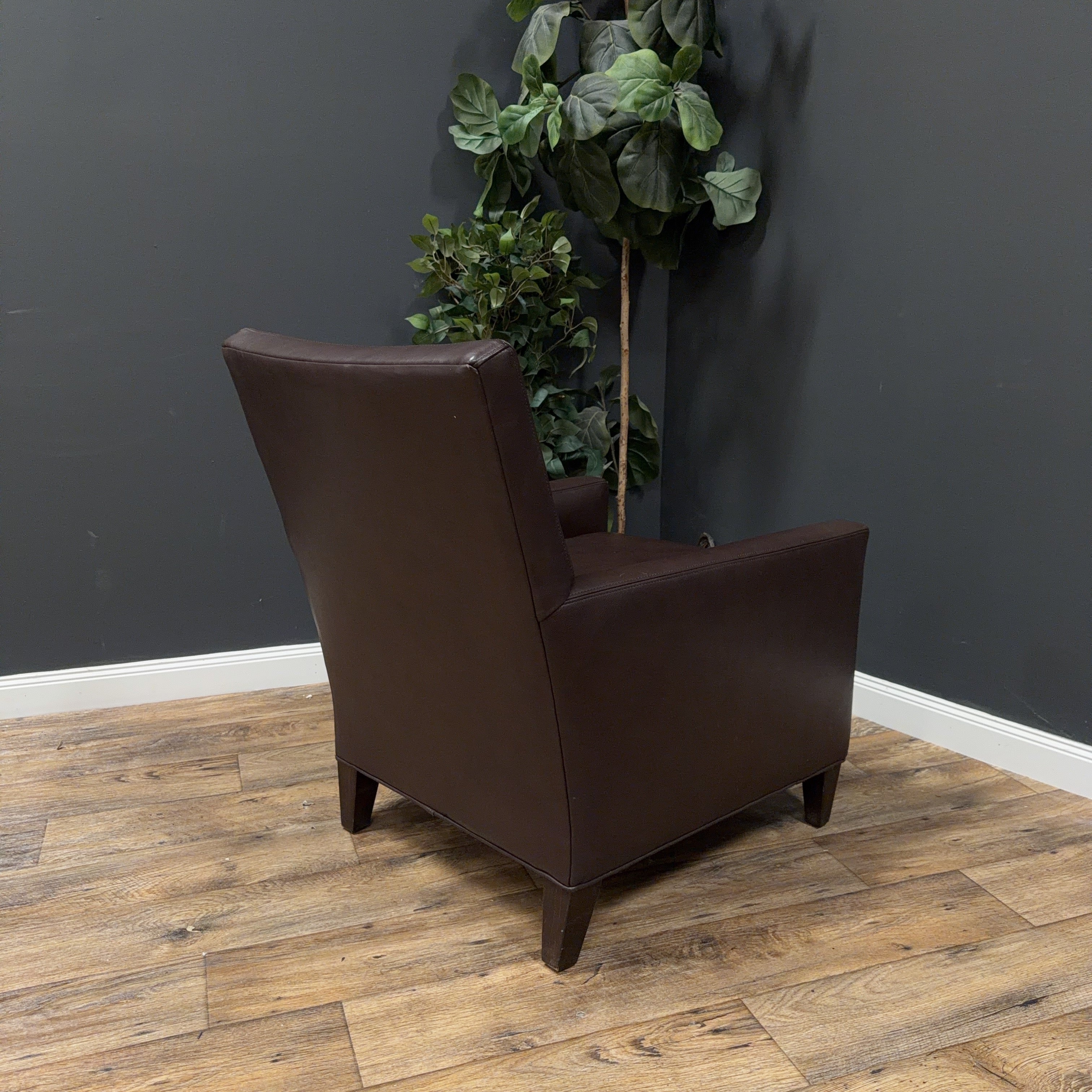 Crate & Barrel - Leather Accent Chair - $695 ea.