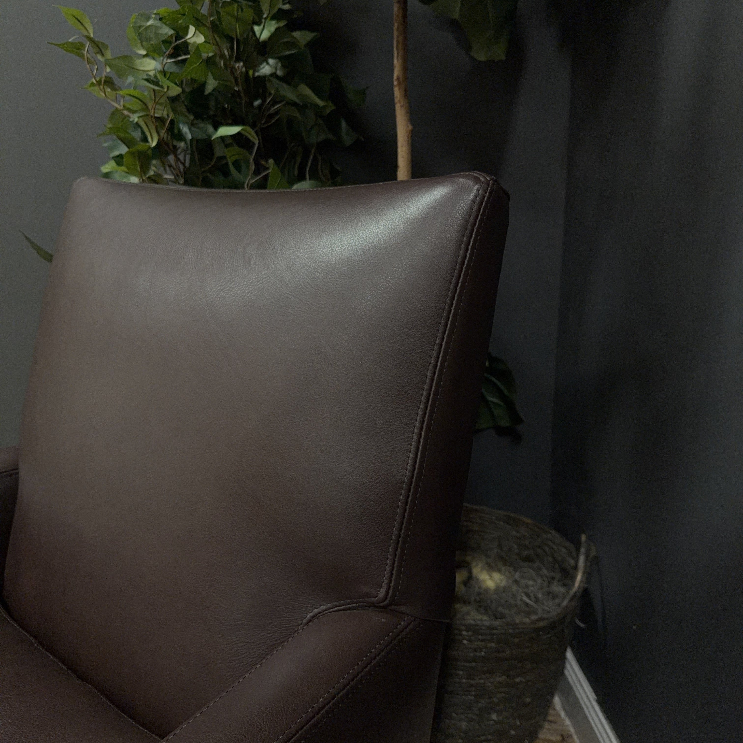 Crate & Barrel - Leather Accent Chair - $695 ea.