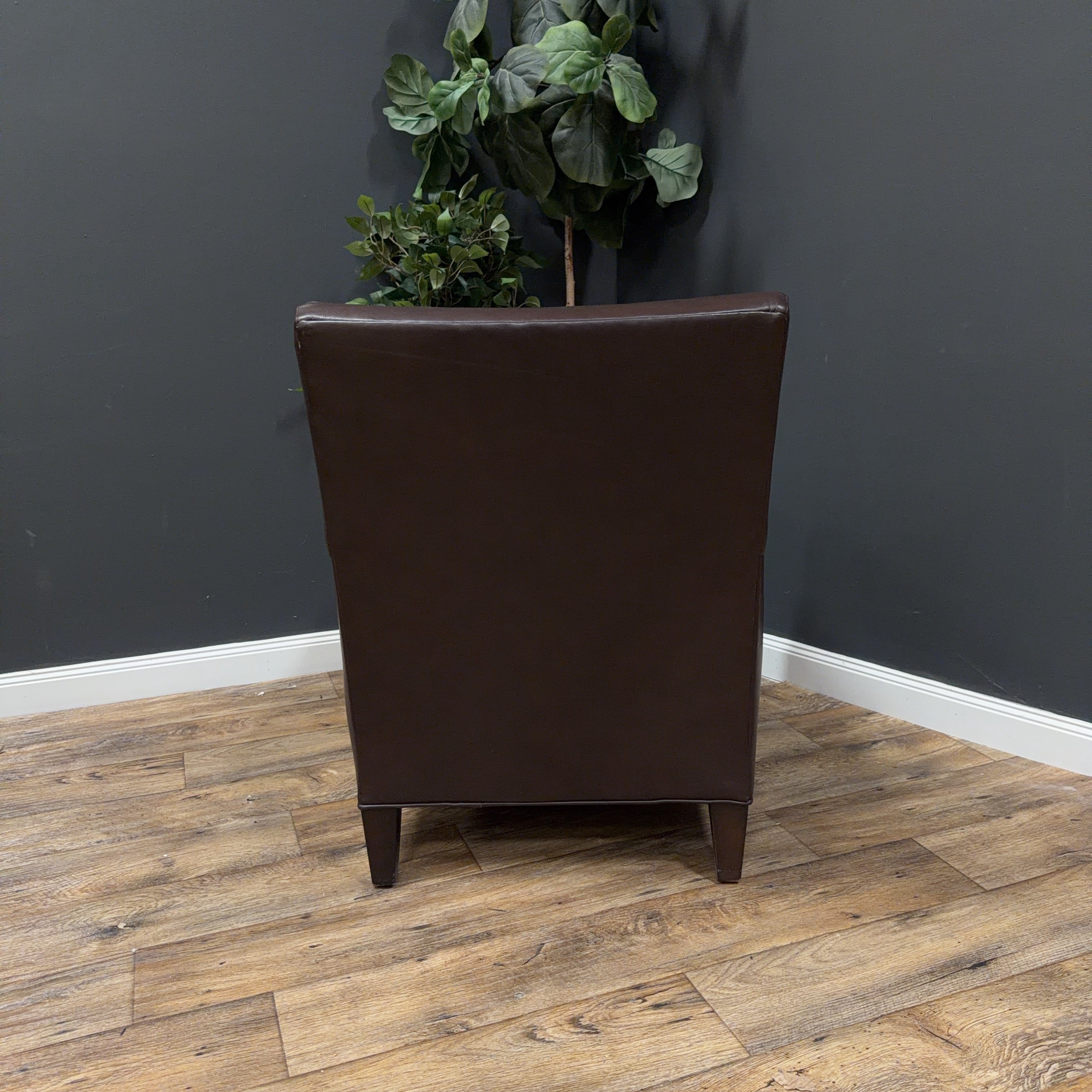 Crate & Barrel - Leather Accent Chair - $695 ea.