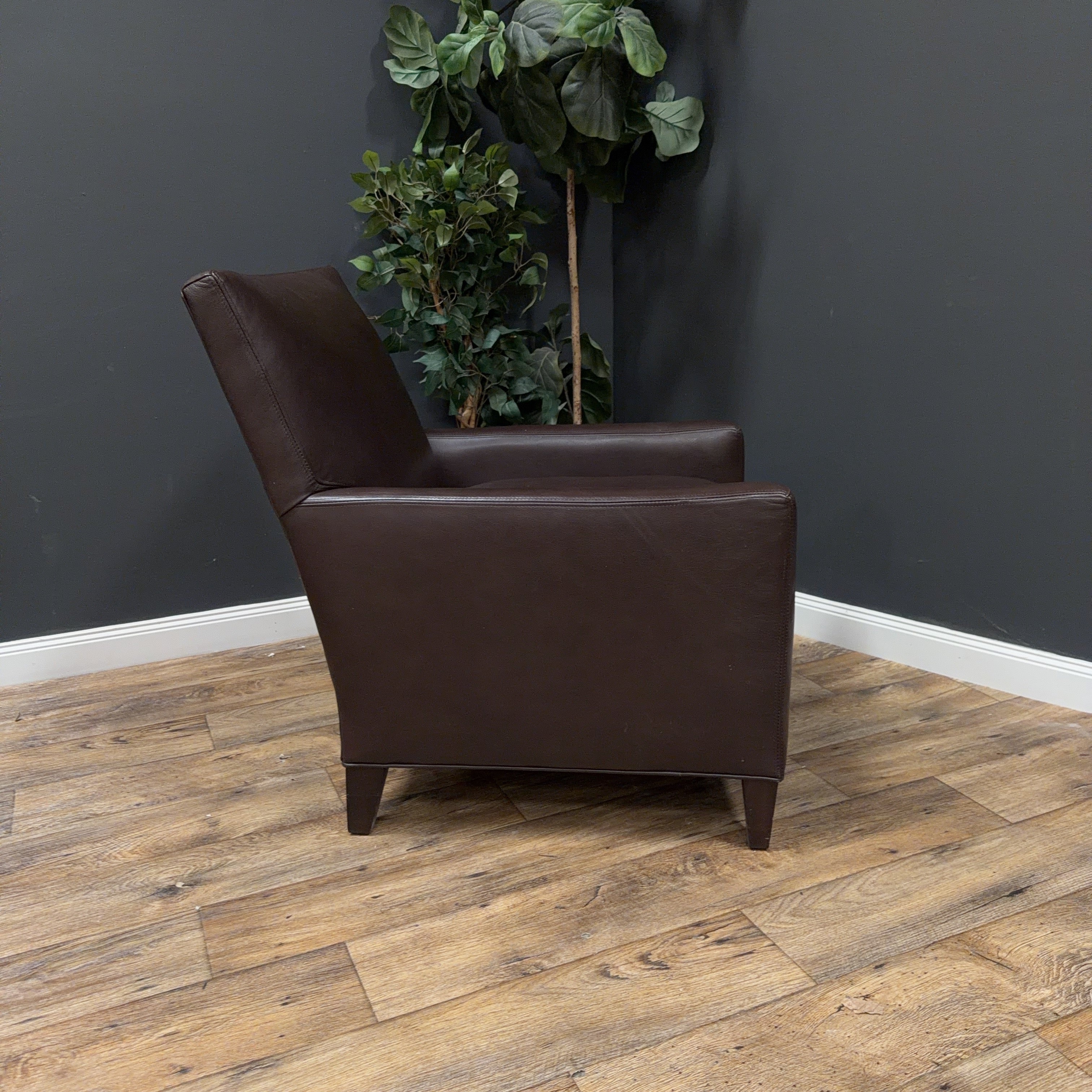 Crate & Barrel - Leather Accent Chair - $695 ea.