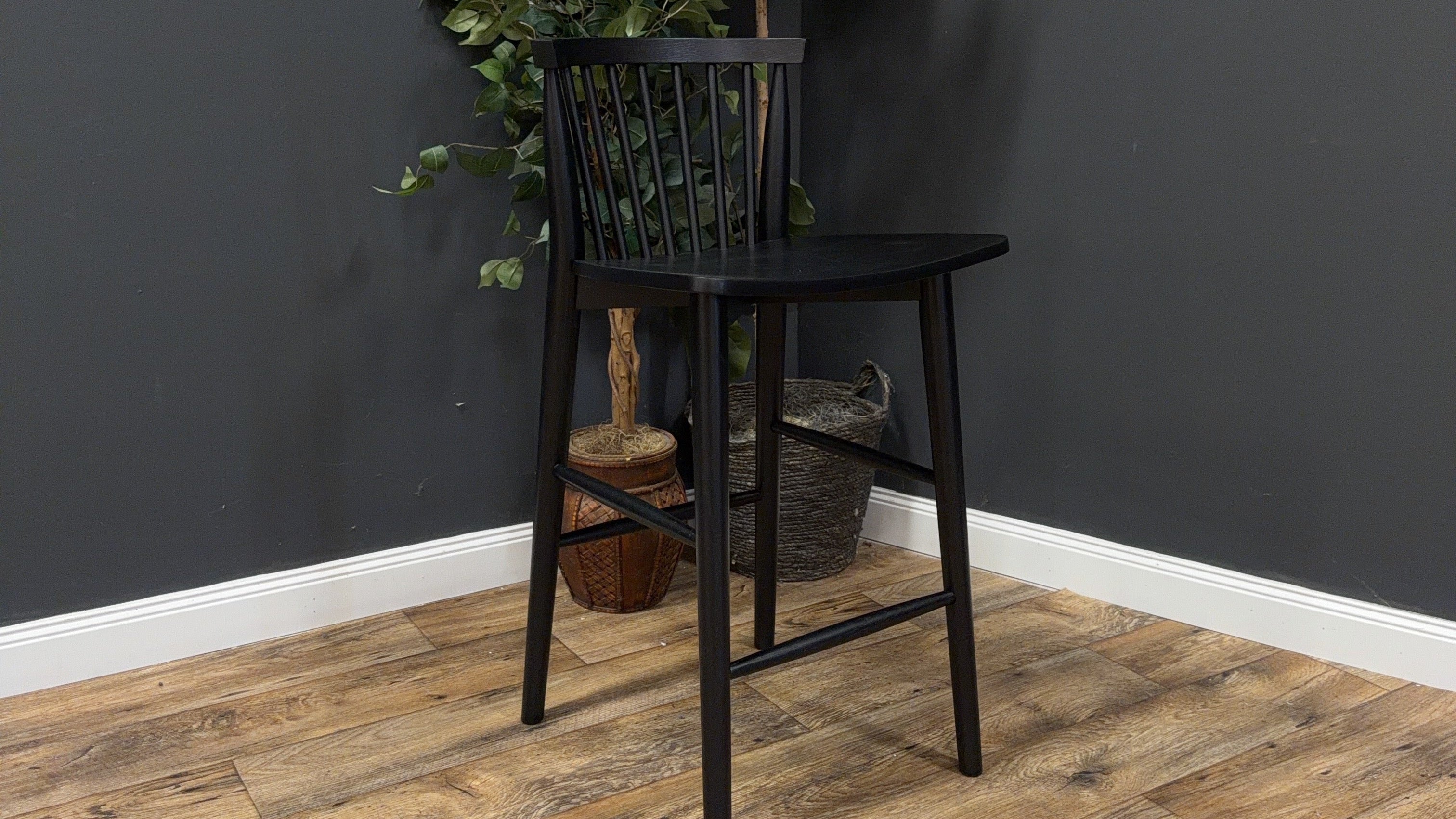 Rus Counter Stool — Black (Article)