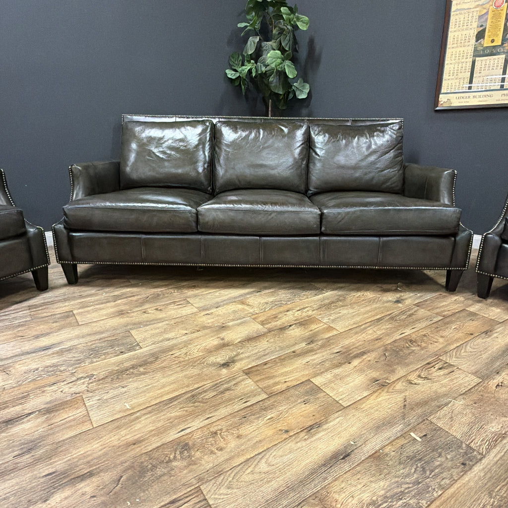 Bernhardt Leather Living Room Set