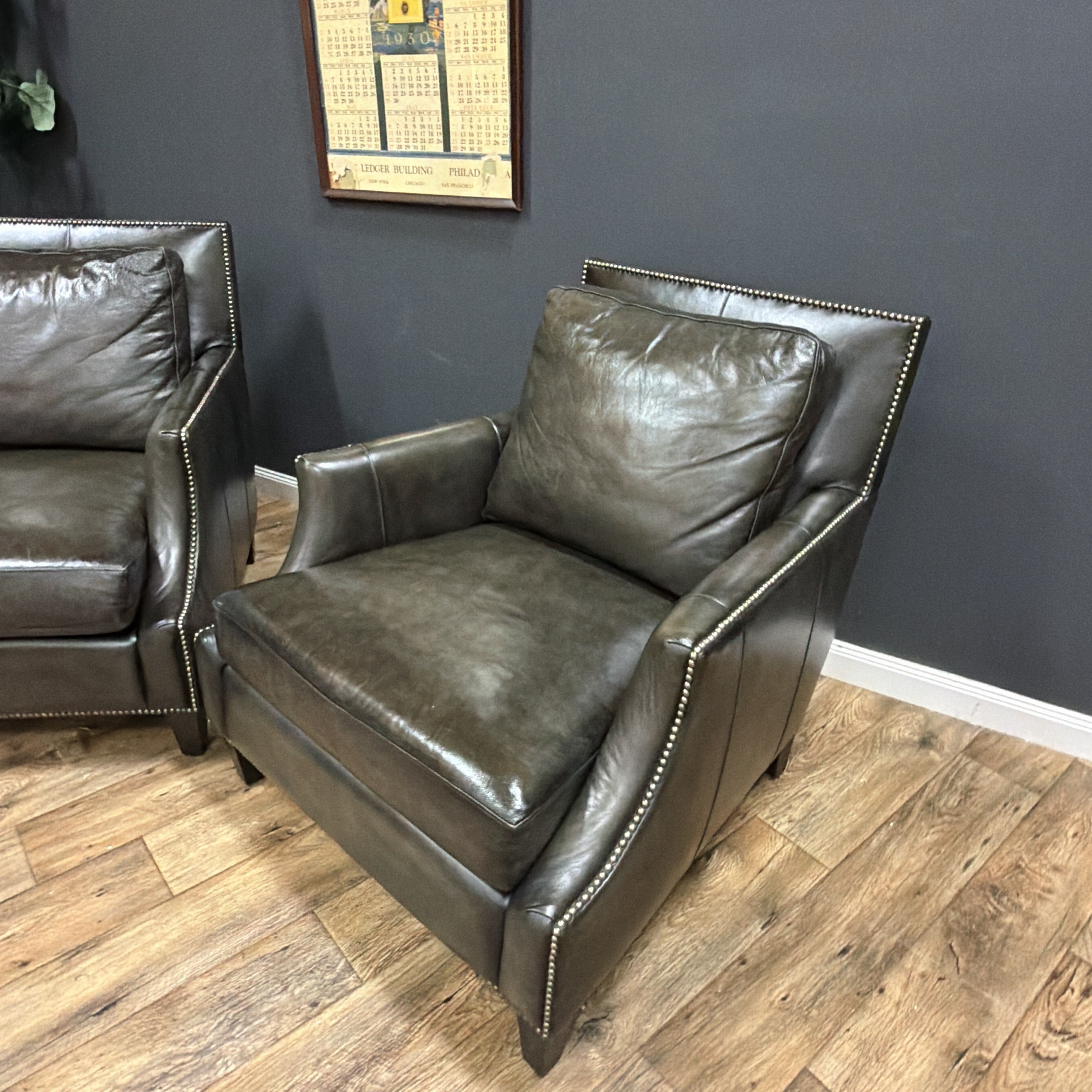 Bernhardt Leather Living Room Set