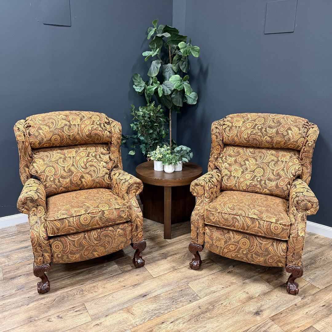 Lane Paisley Pushback Recliner Chair - priced by Ea.