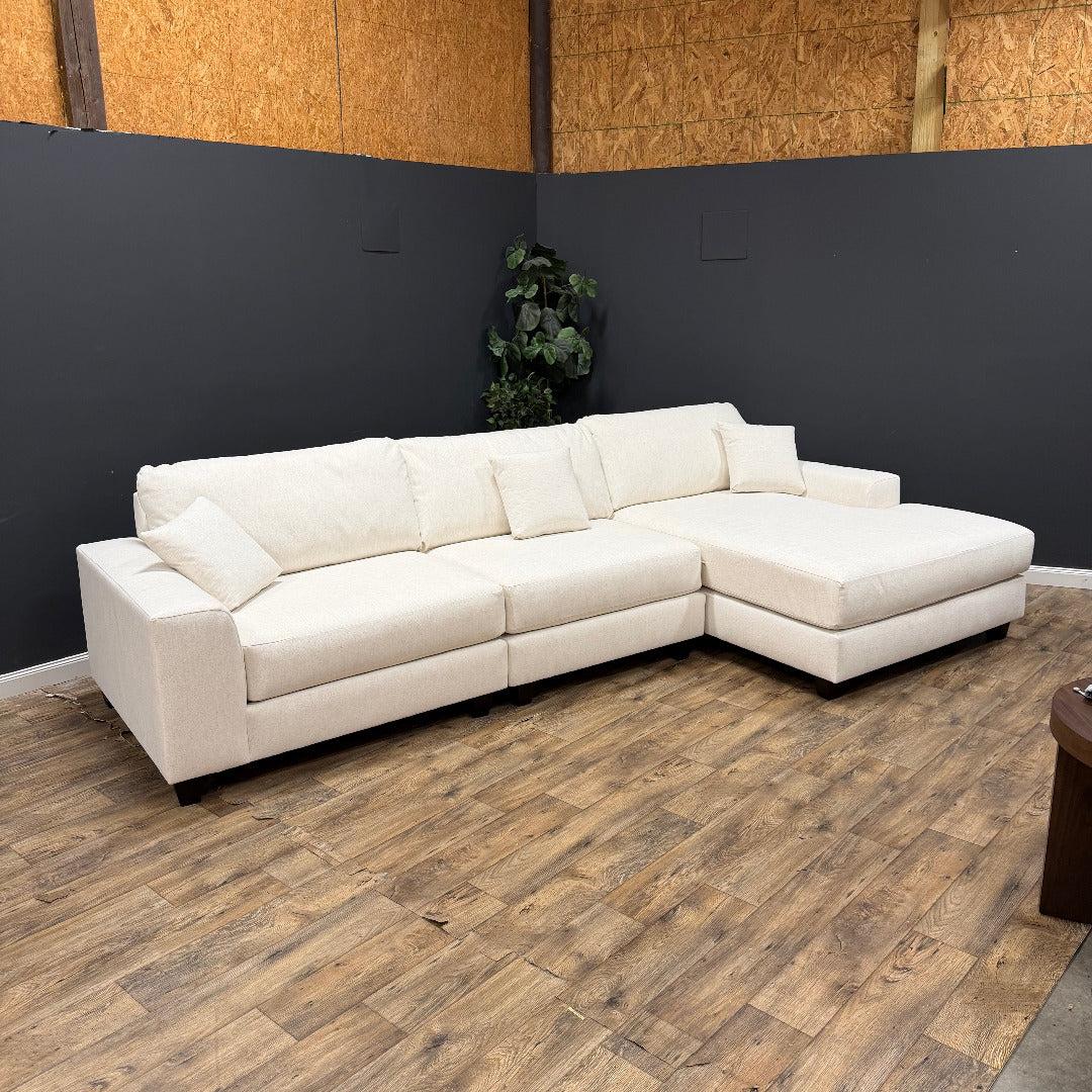 Harrison 3-Piece Sectional Sofa in Performance Fabric