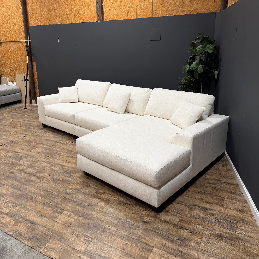 Harrison 3-Piece Sectional Sofa in Performance Fabric