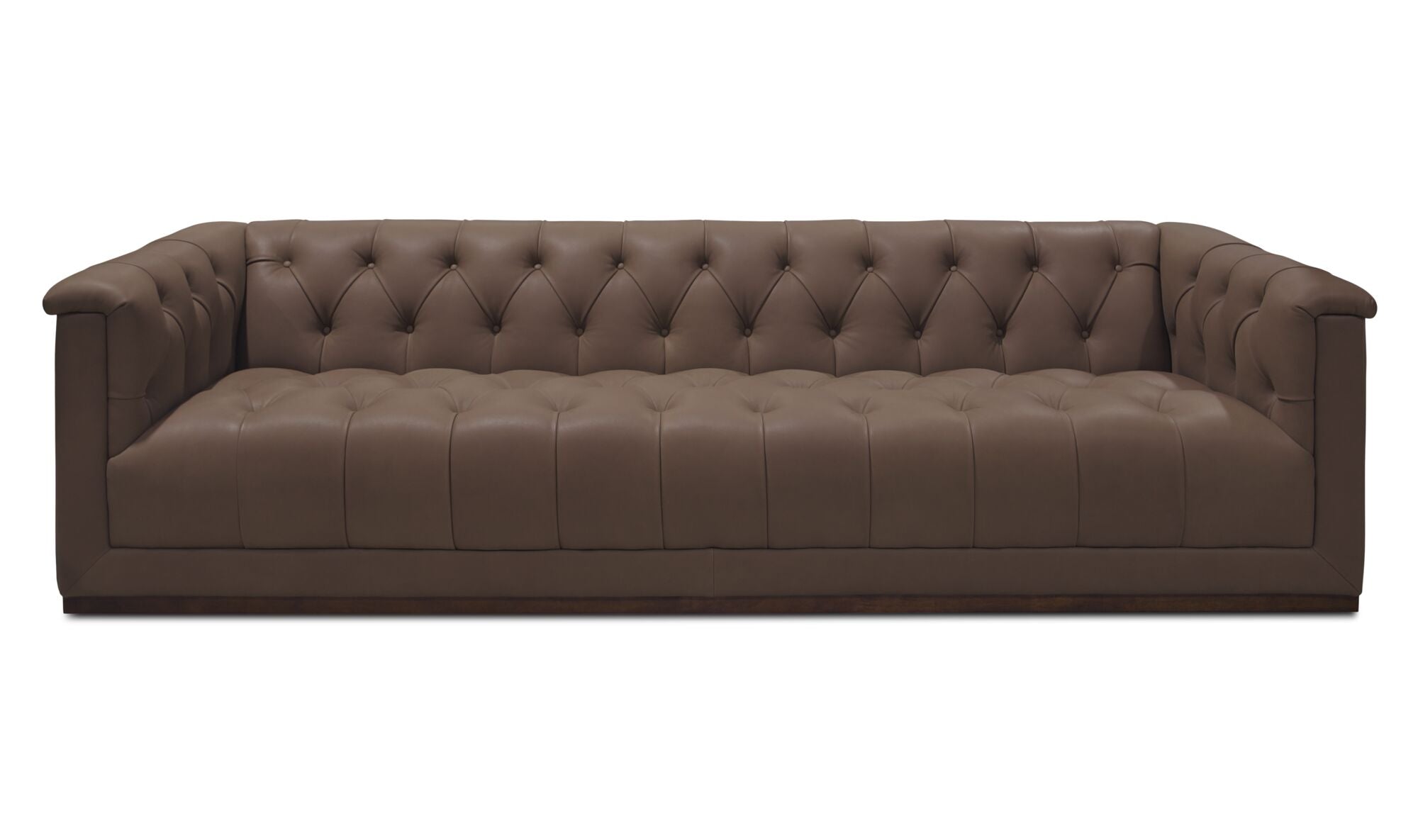 Jervis Sofa Cool Brown Leather