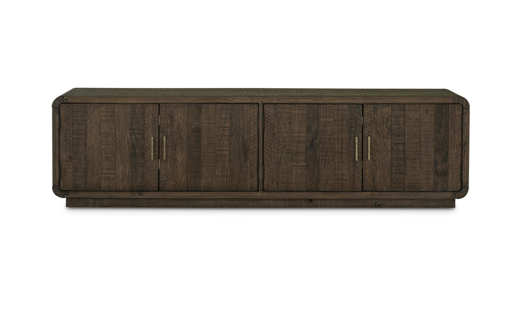 Monterey Media Cabinet Aged Brown