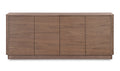 Round Off Sideboard Walnut Brown