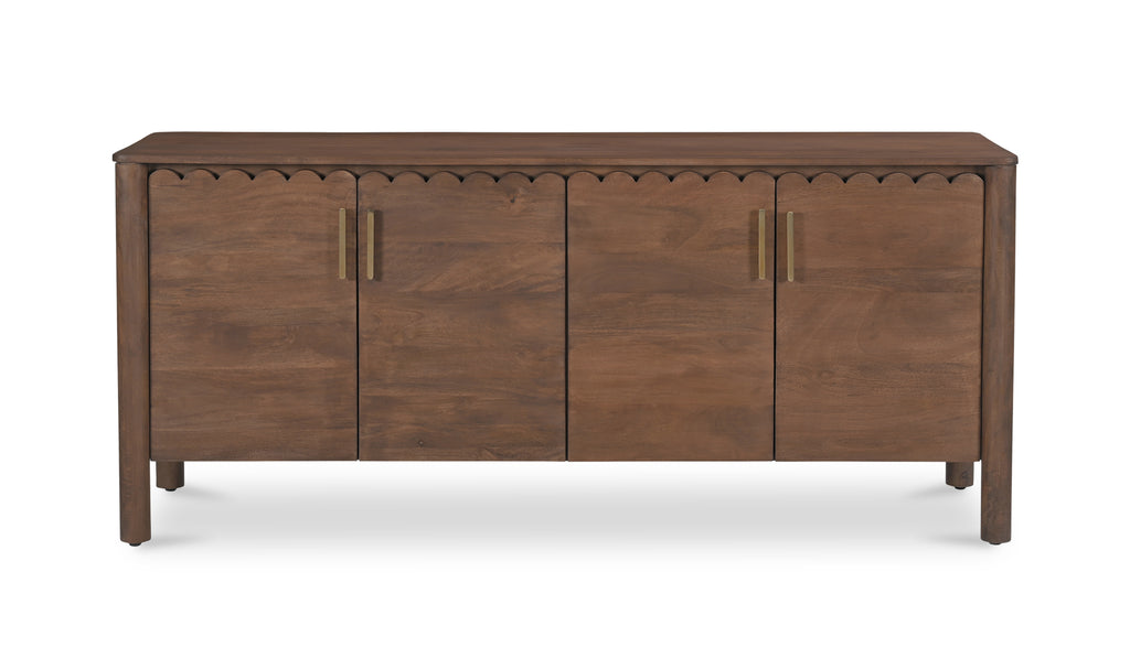 Wiley 4 Door Sideboard Vintage Brown